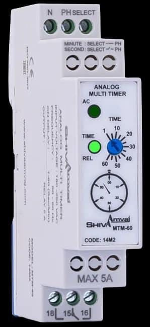 مولتی تایمر آنالوگ سری M شیوا امواج MTM-60