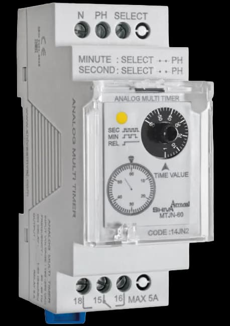 مولتی تایمر آنالوگ سری N شیوا امواج MTJN-60