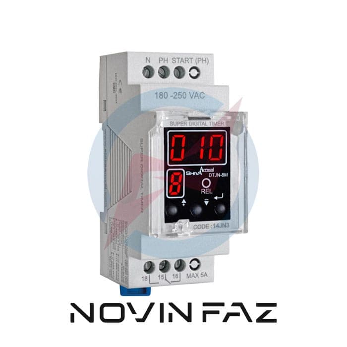 سوپر تایمر دیجیتال سری N شیوا امواج DTJN-8M — تصویر ۲