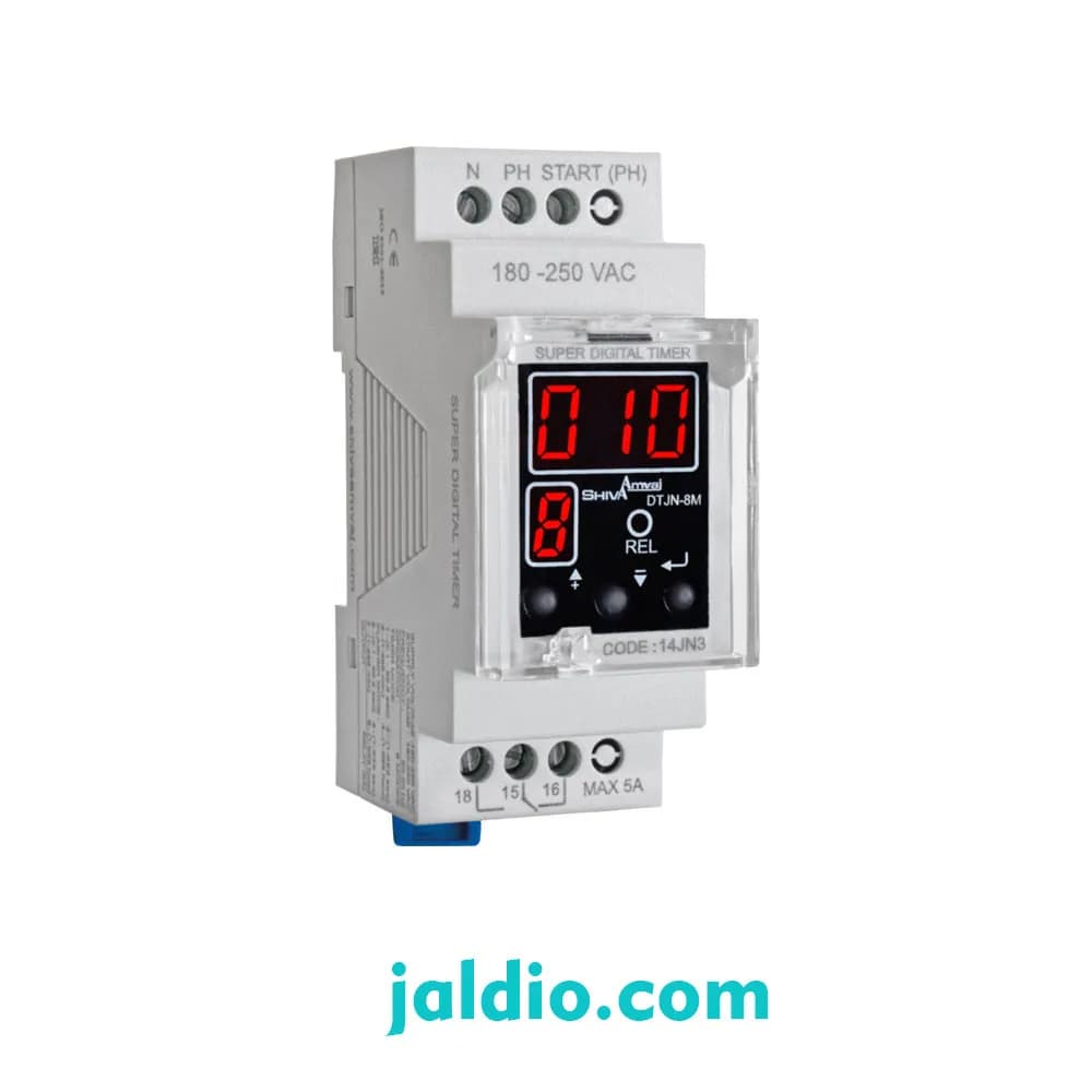 سوپر تایمر دیجیتال سری N شیوا امواج DTJN-8M — تصویر ۳