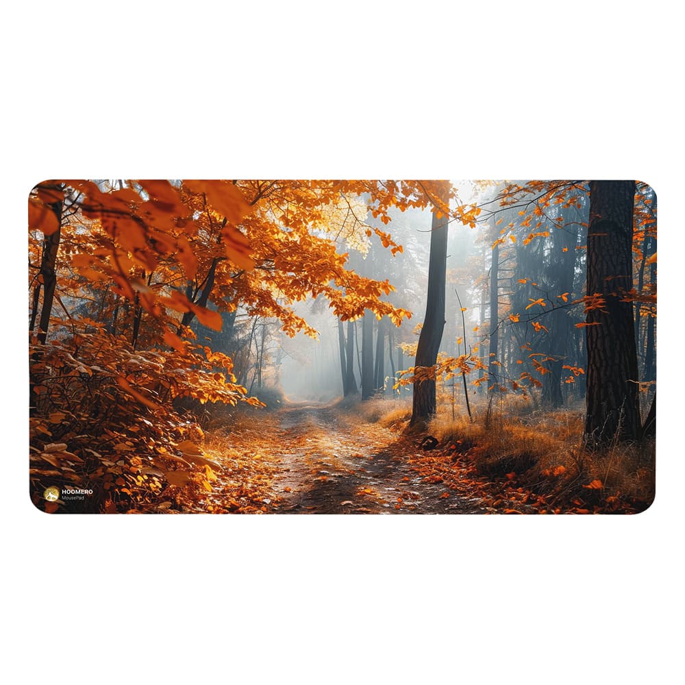 دسک پد هومرو مدل MX2671 طرح طبیعت پاییزی سایز 40×75 سانتی‌متر
