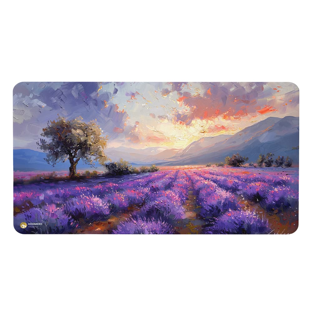 دسک پد هومرو مدل MX2679 طرح نقاشی طبیعت منظره تک درختی سایز 40×75 سانتی‌متر