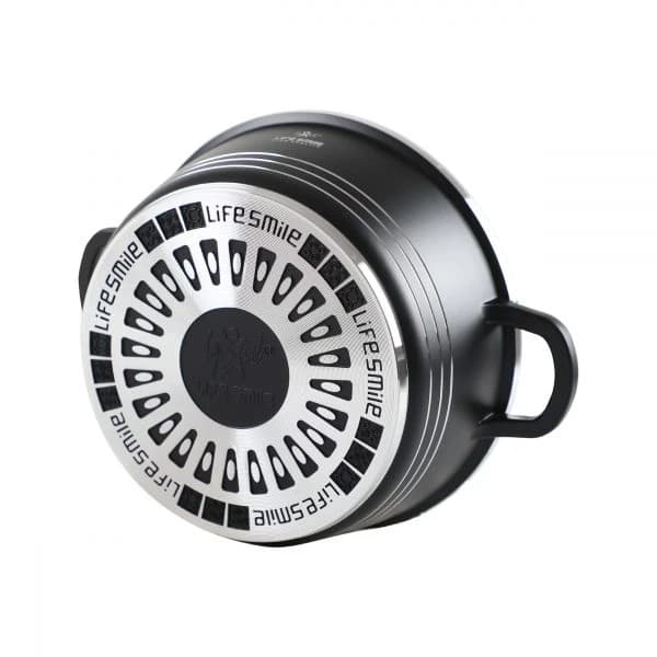 سرویس قابلمه گرانیتی 12 پارچه لایف اسمایل / LIFE SMILE BB-12 — تصویر ۳