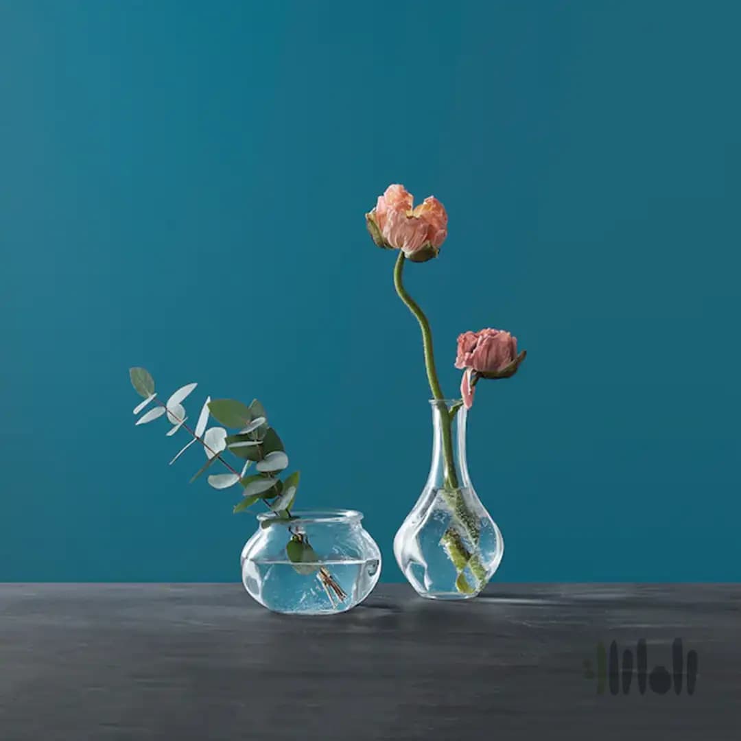 گلدان شیشه ای ایکیا VILJESTARK — تصویر ۵