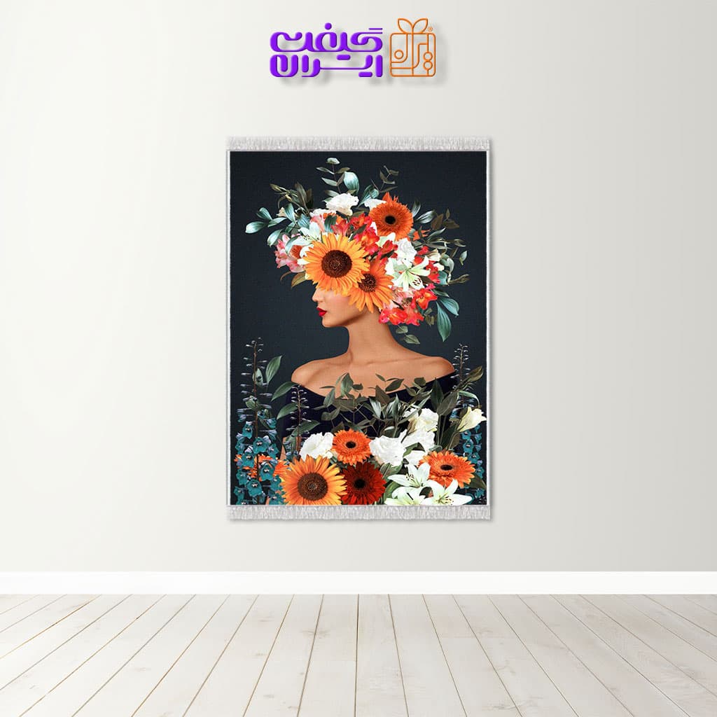 تابلو فرش چاپی مدرن کد 6068