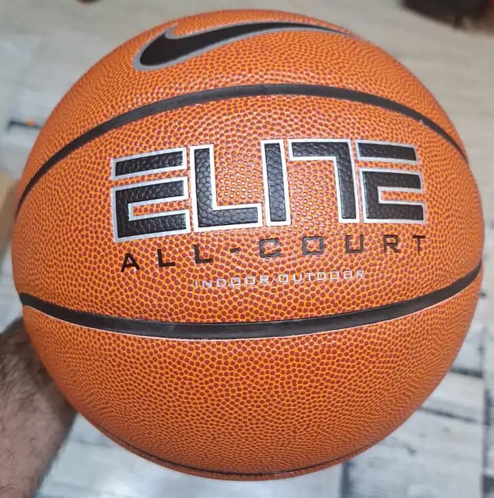 توپ بسکتبال سالنی و خیابانی NIKE ELITE سایز 6 — تصویر ۲