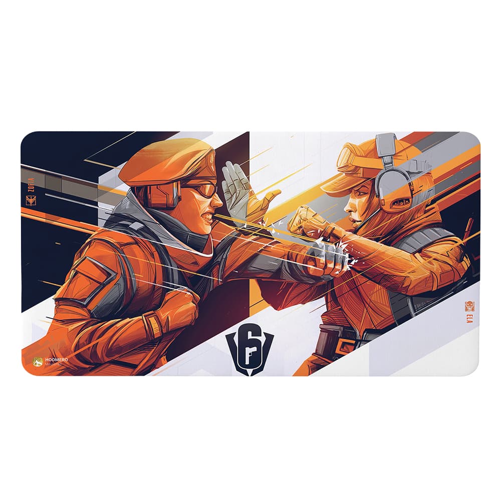 دسک پد هومرو مدل MX2738 طرح بازی Rainbow Six Siege سایز 40×75 سانتیمتر