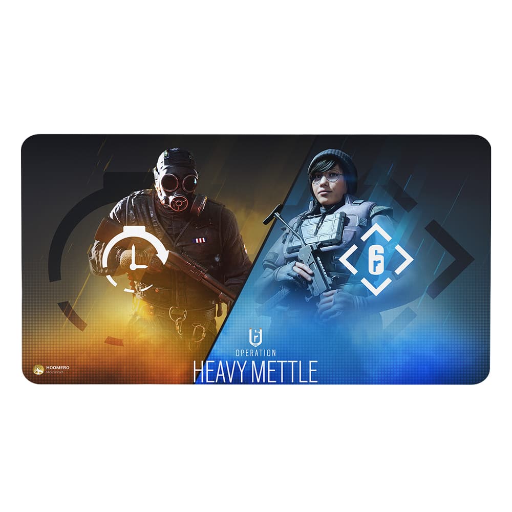 دسک پد هومرو مدل MX2739 طرح بازی Rainbow Six Siege سایز 40×75 سانتیمتر