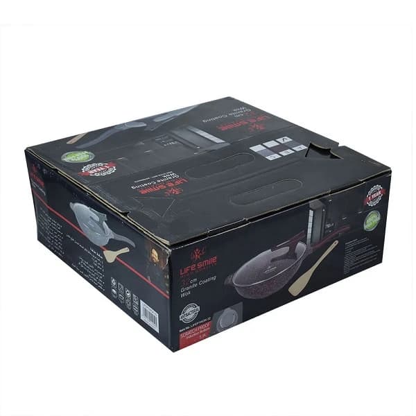 تابه وک لایف اسمایل سایزز 32 / LIFE SMILE WOK-32 — تصویر ۶