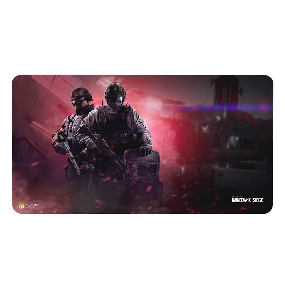 دسک پد هومرو مدل MX2743 طرح بازی Rainbow Six Siege سایز 40×75 سانتیمتر