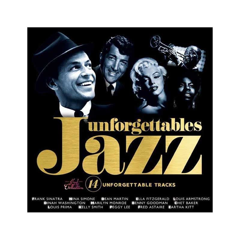 صفحه گرامافون Unforgettable Jazz Vinyl 14 Unforgettable Tracks