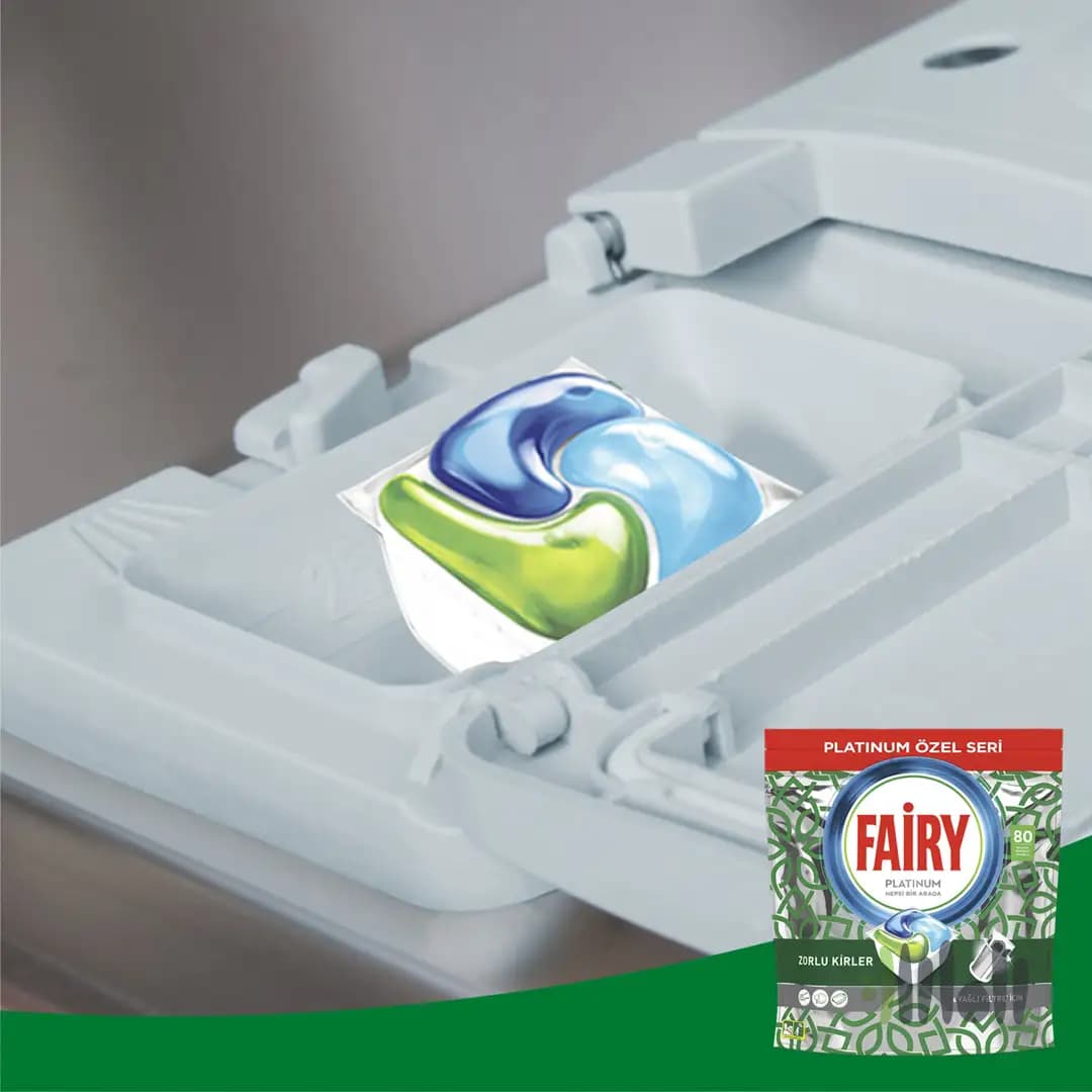 قرص ماشین ظرفشویی 80 عددی FAIRY PLATINUM — تصویر ۴