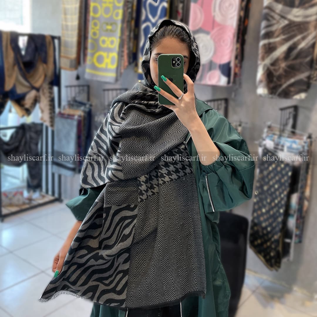 شال موهر وارداتی دو رو