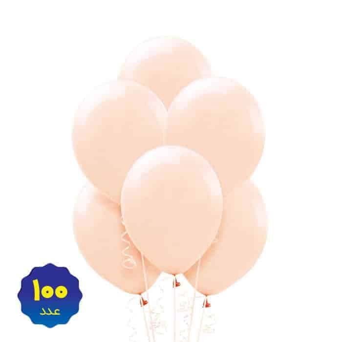 بادکنک لاتکس گلبهی بسته 100 عددی