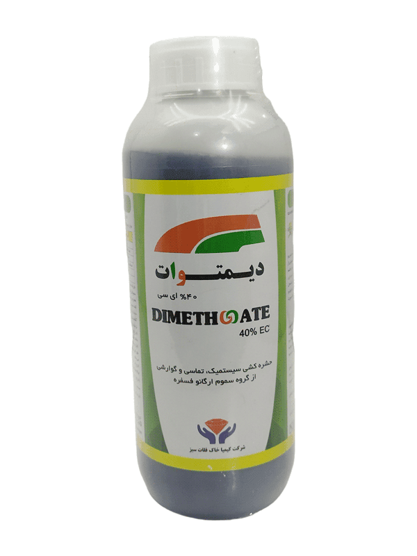 حشره کش دیمتوات کیمیا گوهر خاک|رُکسیون EC40% |طیف سبز |1 لیتری|کمیا خاک فلات سبز