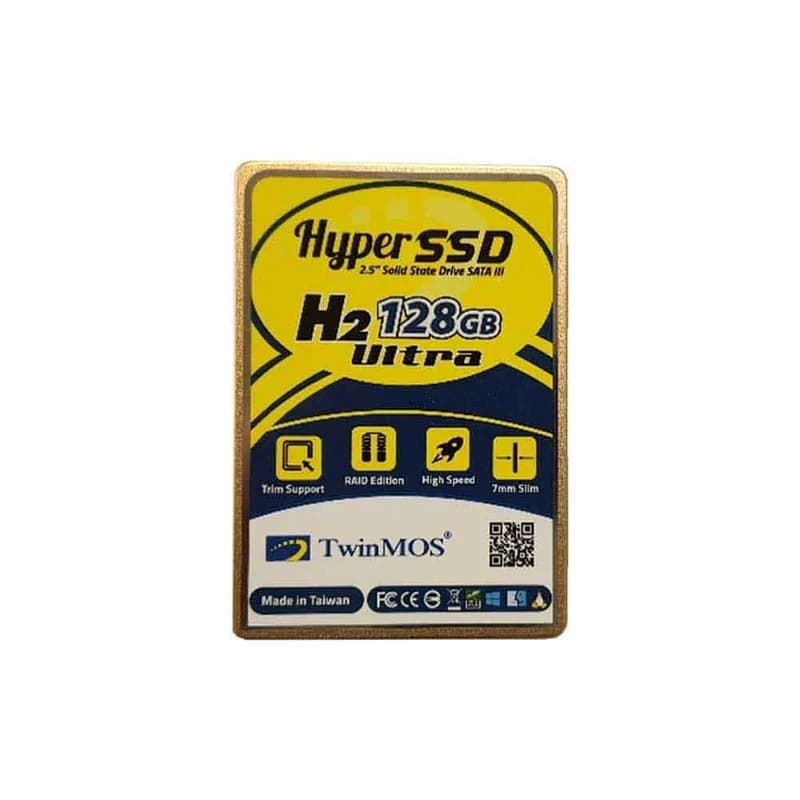 حافظه اس اس دی اینترنال توین موس مدل Hyper H2 Ultra ظرفیت 128 گیگابایت — تصویر ۹