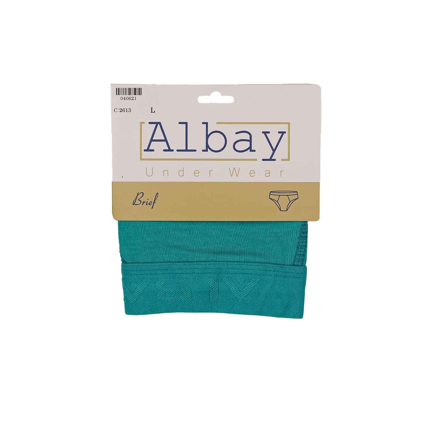 شورت اسلیپ مردانه کش اسپرت سبز آبی Albay — تصویر ۲