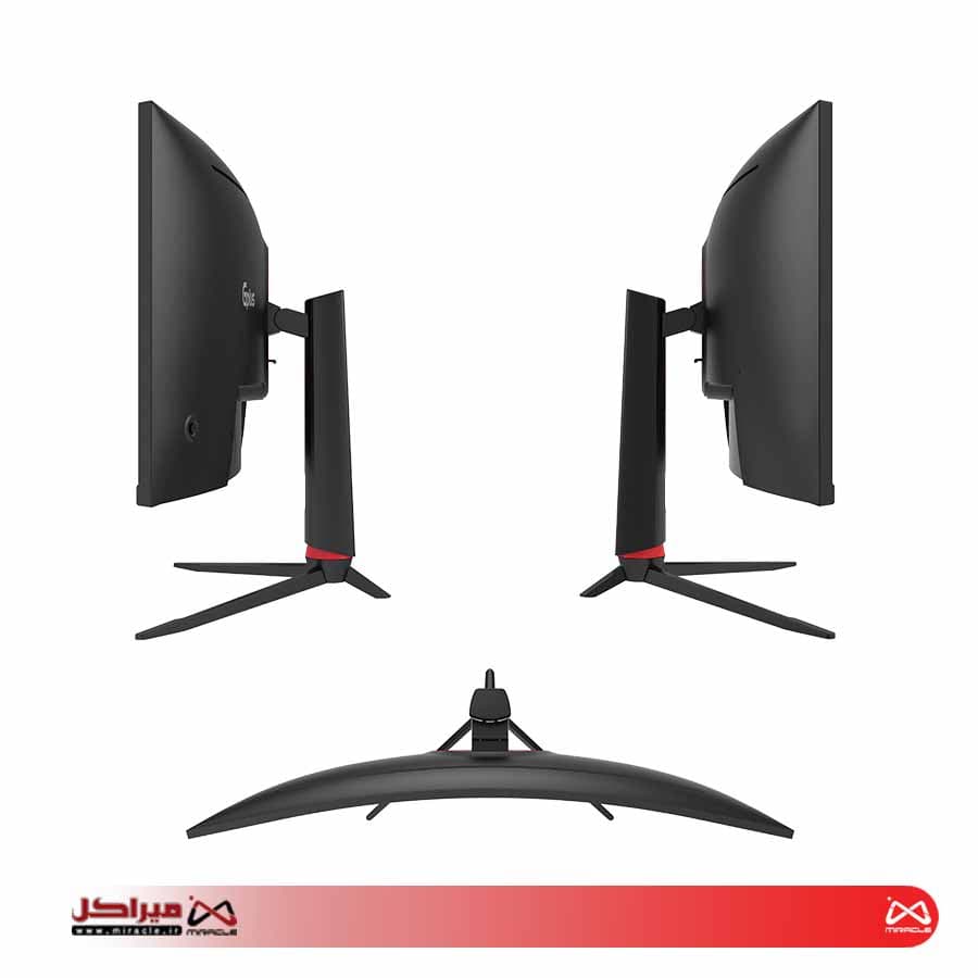مانیتور گیمینگ خمیده جی پلاس مدل GGM-L349QN سايز 34 اينچ — تصویر ۳