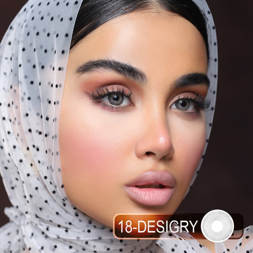 لنز چشم فصلی کانفست رنگ Desi Gray شماره 18