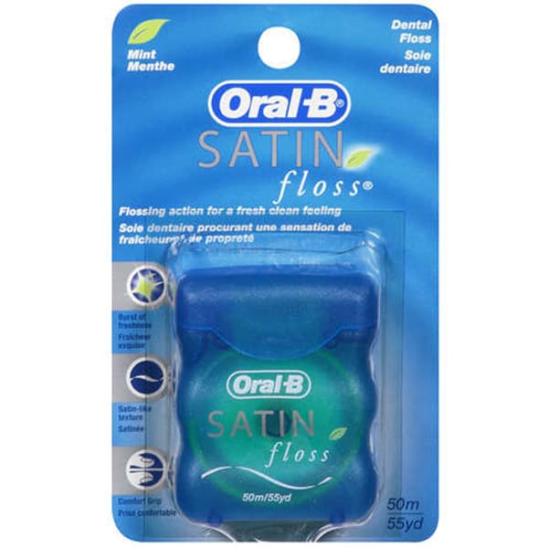 نخ دندان اورال-بی مدل Satin Floss