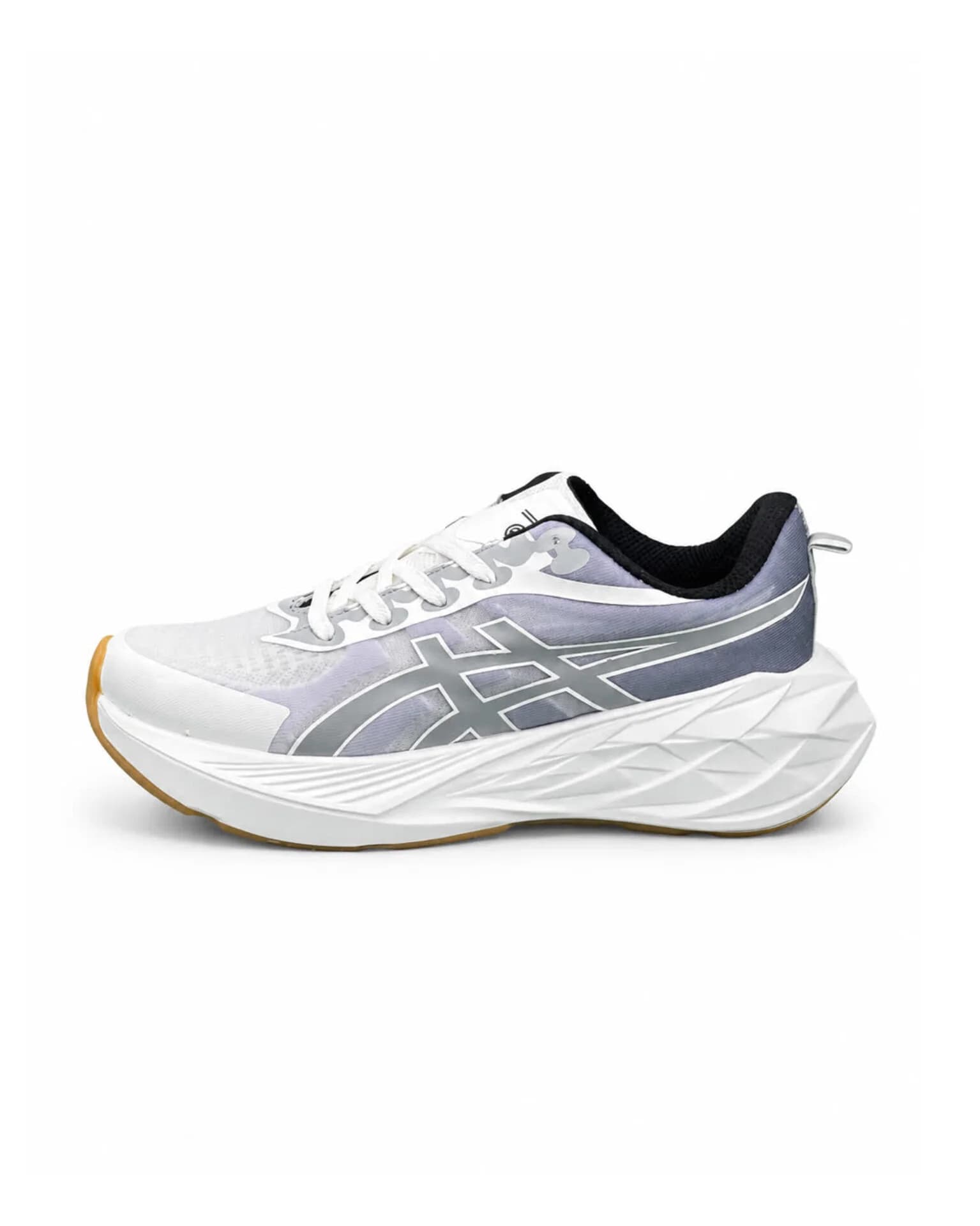 کفش کتونی مردانه مدل رانینگ اسیکس طوسی سفید ASICS