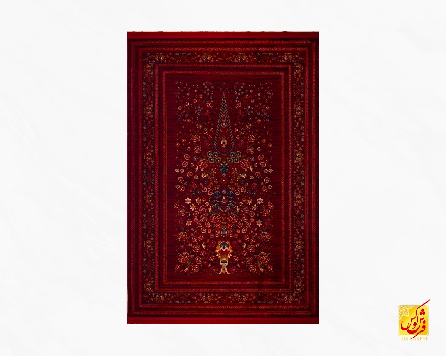 فرش وینتیج 7051 لاکی — تصویر ۳