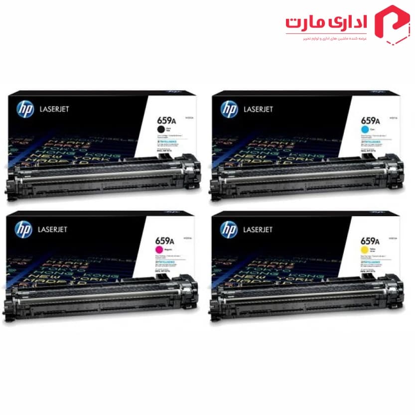 کیت کارتریج تونر لیزری 4 رنگ اچ پی مدل 659A — تصویر ۲