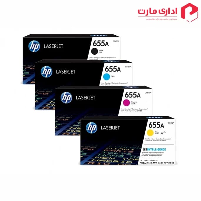 کیت کارتریج لیزری 4 رنگ اچ پی مدل 655A — تصویر ۲