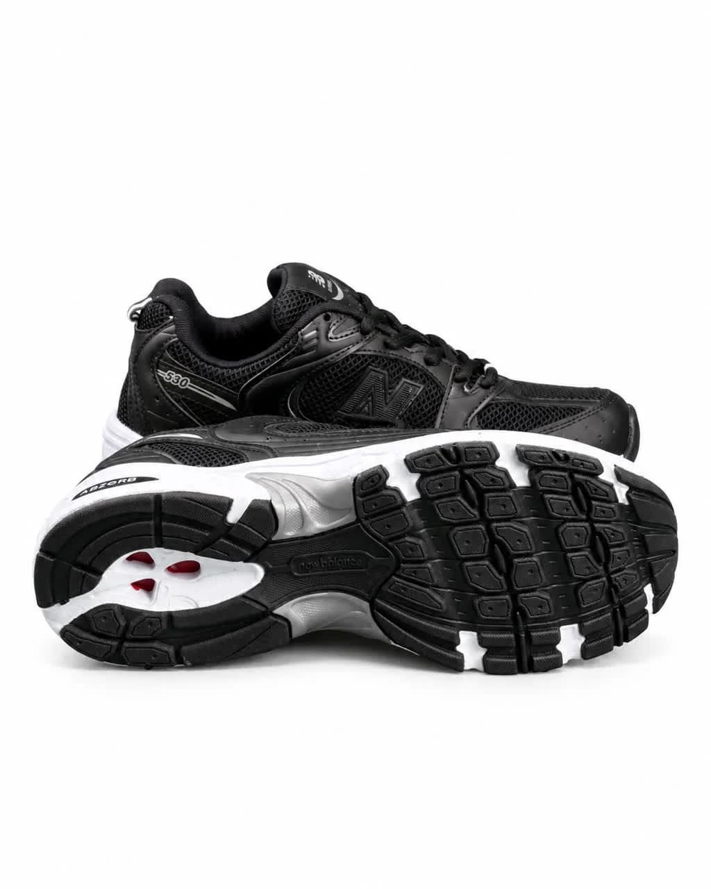 کتونی مردانه مدل نیوبالانس 530 مشکی سفید (کیفیت درحد مستر) New Balance — تصویر ۴