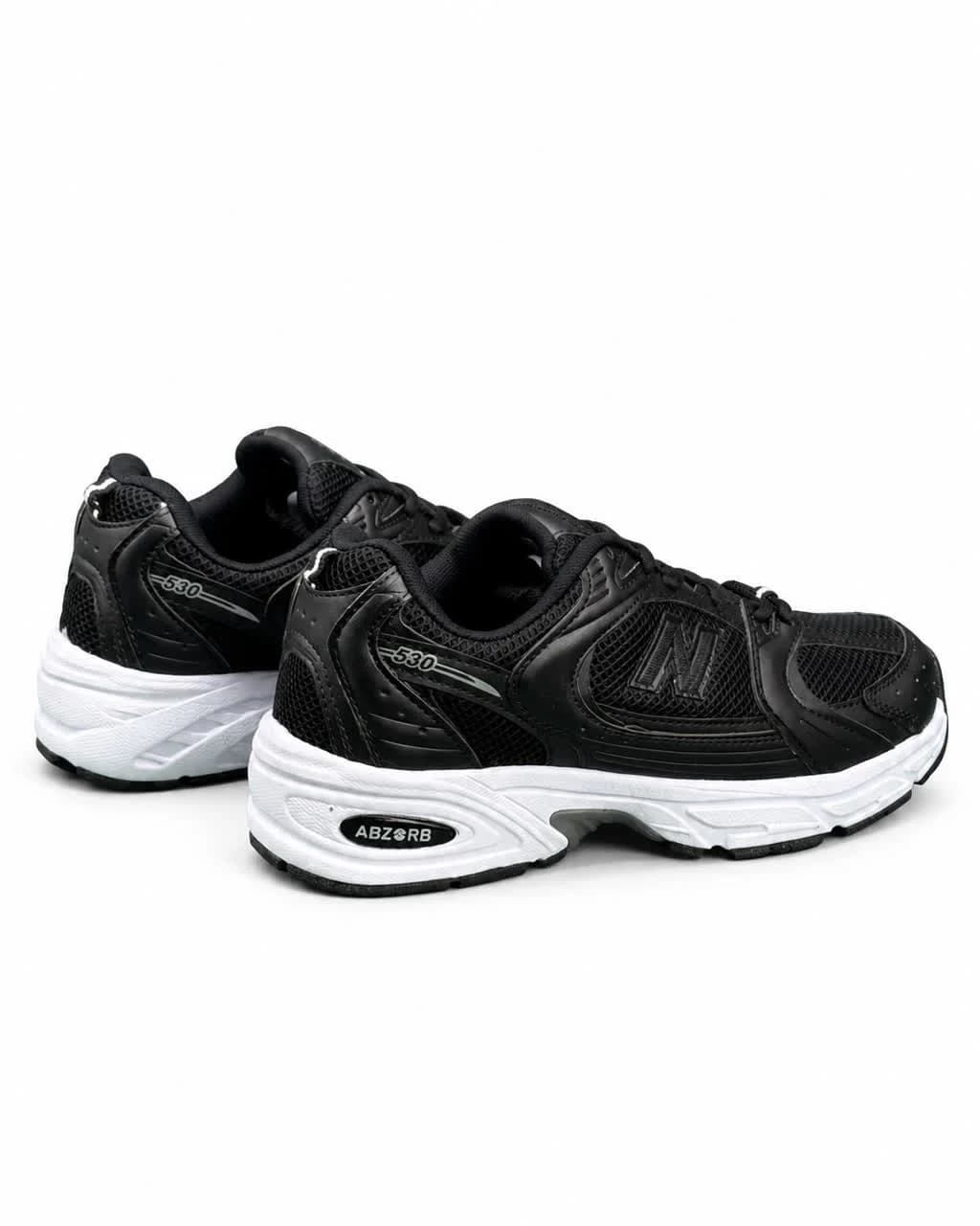 کتونی مردانه مدل نیوبالانس 530 مشکی سفید (کیفیت درحد مستر) New Balance — تصویر ۵