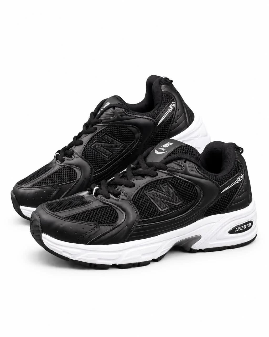 کتونی مردانه مدل نیوبالانس 530 مشکی سفید (کیفیت درحد مستر) New Balance — تصویر ۳