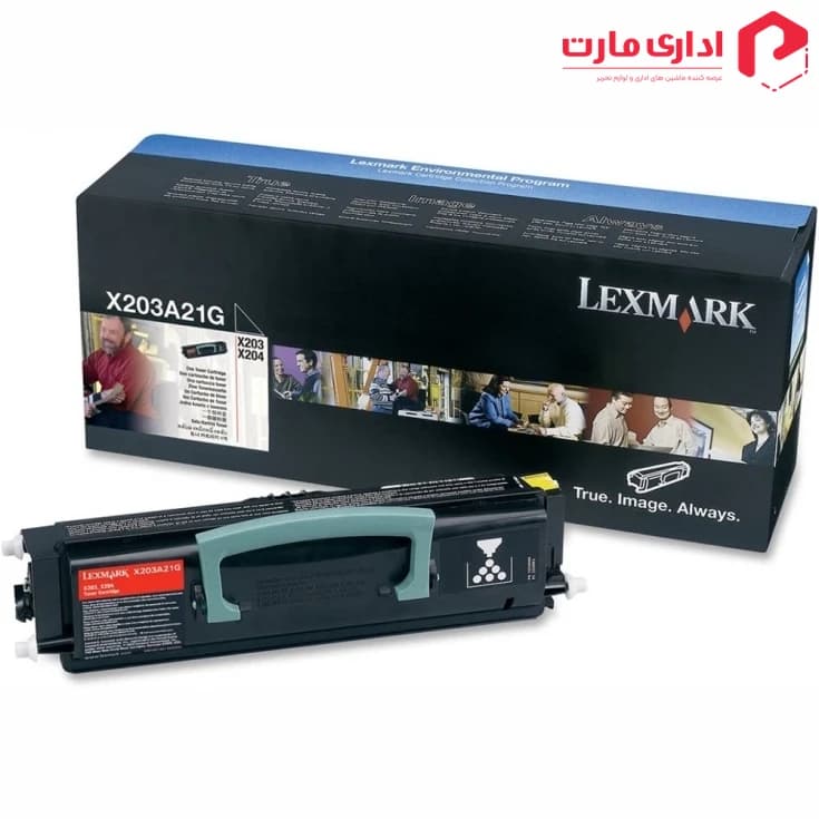 کارتریج لیزری مشکی لکسمارک مدل X203A21G — تصویر ۲