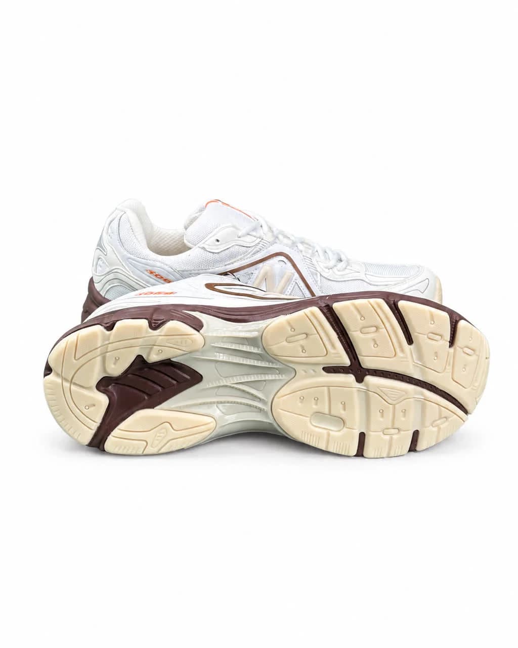 کتونی بزرگپا مدل نیوبالانس 1064 سفید کرم قهوه ای (کیفیت=مستر) New Balance — تصویر ۴