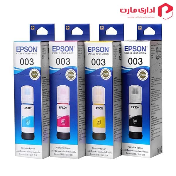 پک کامل جوهر مخزن اپسون مدل 003