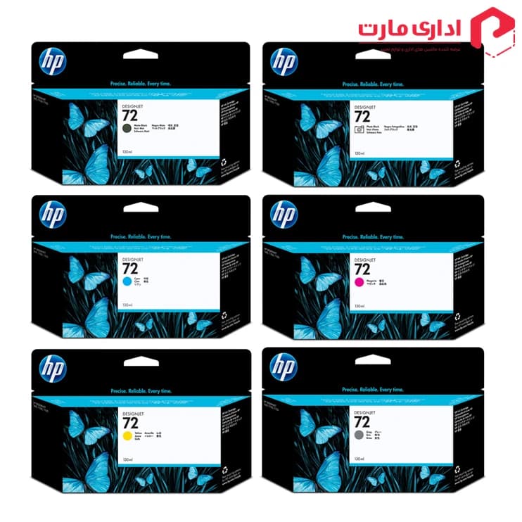 کیت کارتریج جوهرافشان اچ پی 72