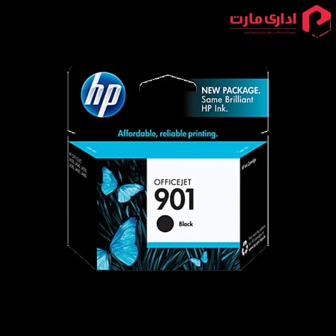 کارتریج جوهرافشان مشکی اچ پی 901 کد CC653AA — تصویر ۲
