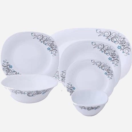 سرویس غذا خوری 6 نفره 26 پارپه لومینارک مدل Intimini سبز