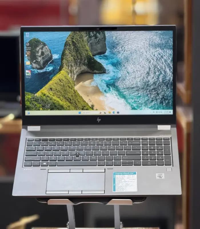 لپ تاپ استوک HP Zbook Fury 15 G7 | I7 10850H | 32GB | 512GB | 6GB