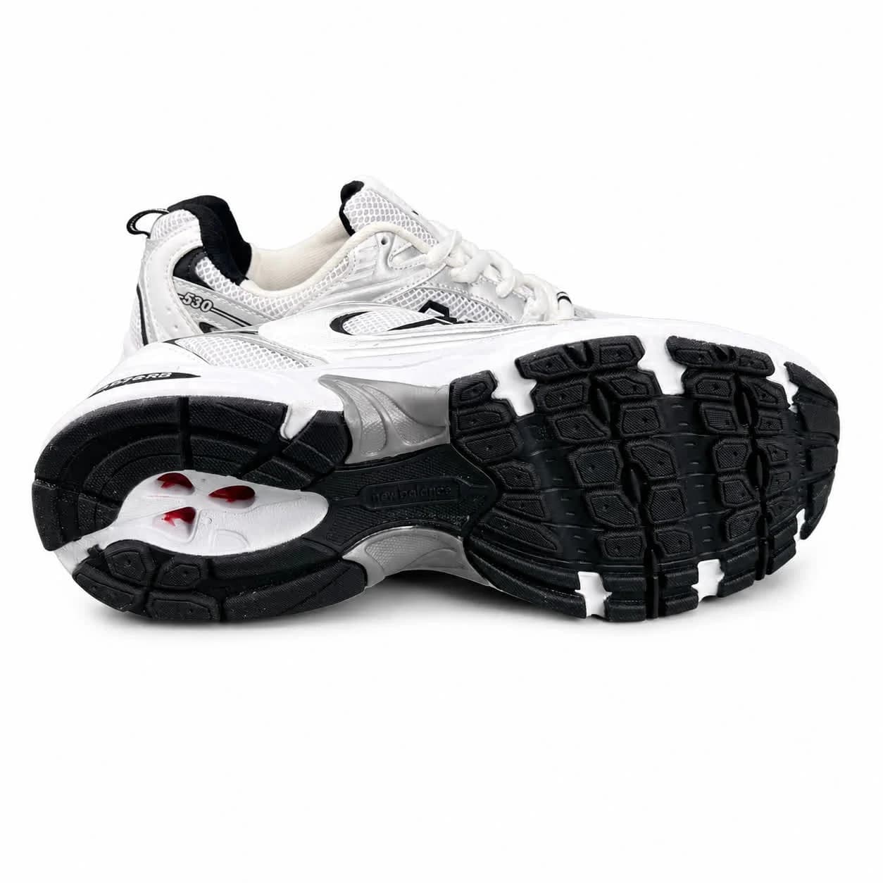 کتونی مردانه مدل نیوبالانس 530 سفید مشکی (کیفیت درحد مستر) New Balance — تصویر ۴