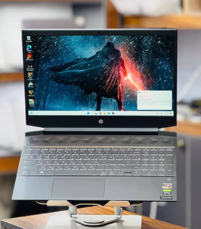 لپ‌تاپ استوک HP Pavilion 15 Gaming | R7 5800H | 16GB | 512GB | 4GB