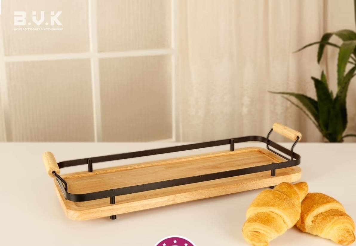 سینی مستطیل B.V.K طرح KARIZMA مدل VK402340