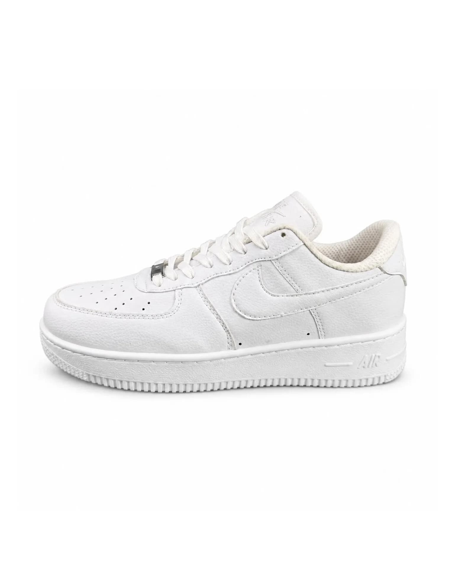 کفش کتانی مردانه مدل نایک ایرفورس 1 سفید تمام Nike air force
