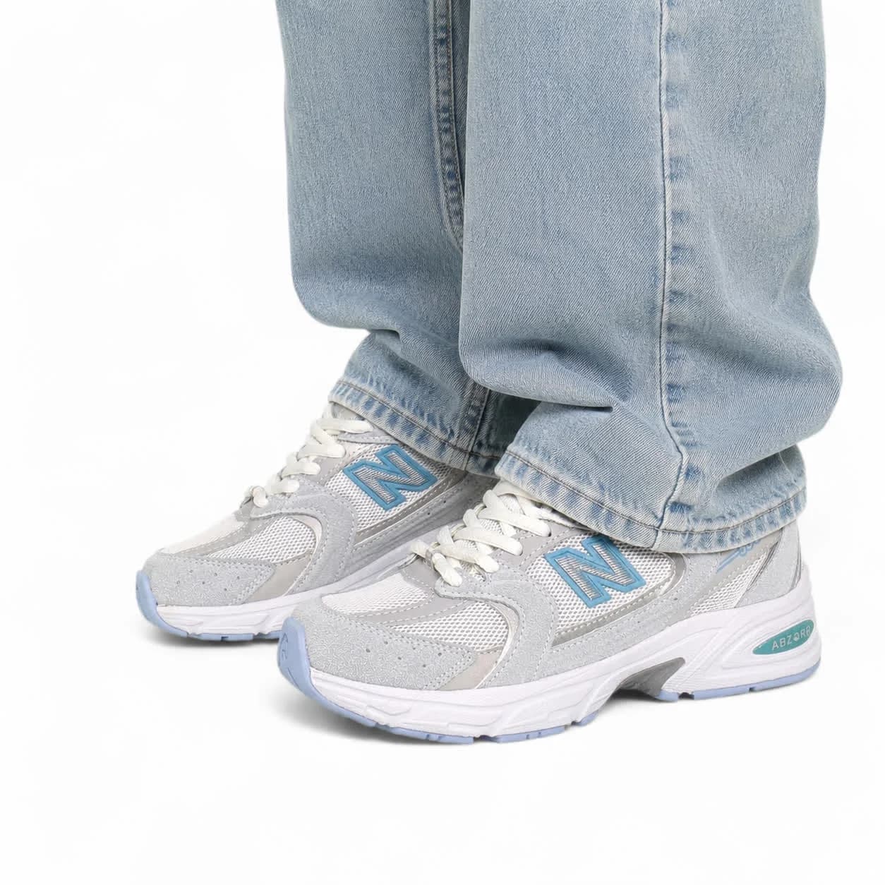 کتونی زنانه مدل نیوبالانس 530 آبی آسمانی (کیفیت درحد مستر) New Balance — تصویر ۲