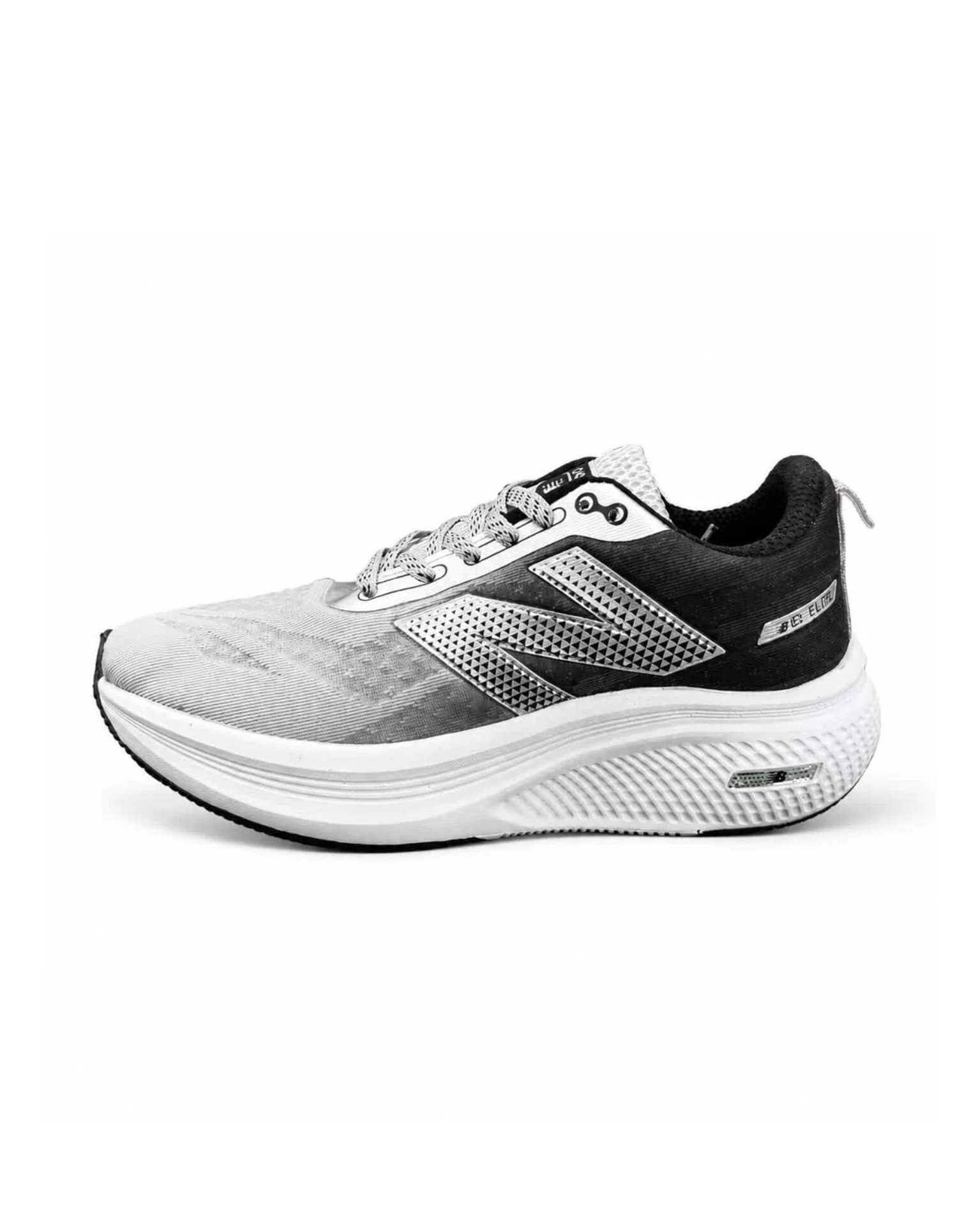 کتونی مردانه مدل رانینگ نیوبالانس طوسی مشکی New BALANCE