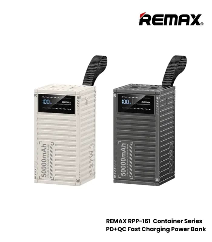 پاور بانک ریمکس RPP-161 با ظرفیت 50000 میلی‌آمپر | اصلی و اورجینال