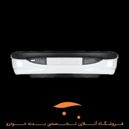مجموعه سپر جلو پژو 206 سفید مهرساز