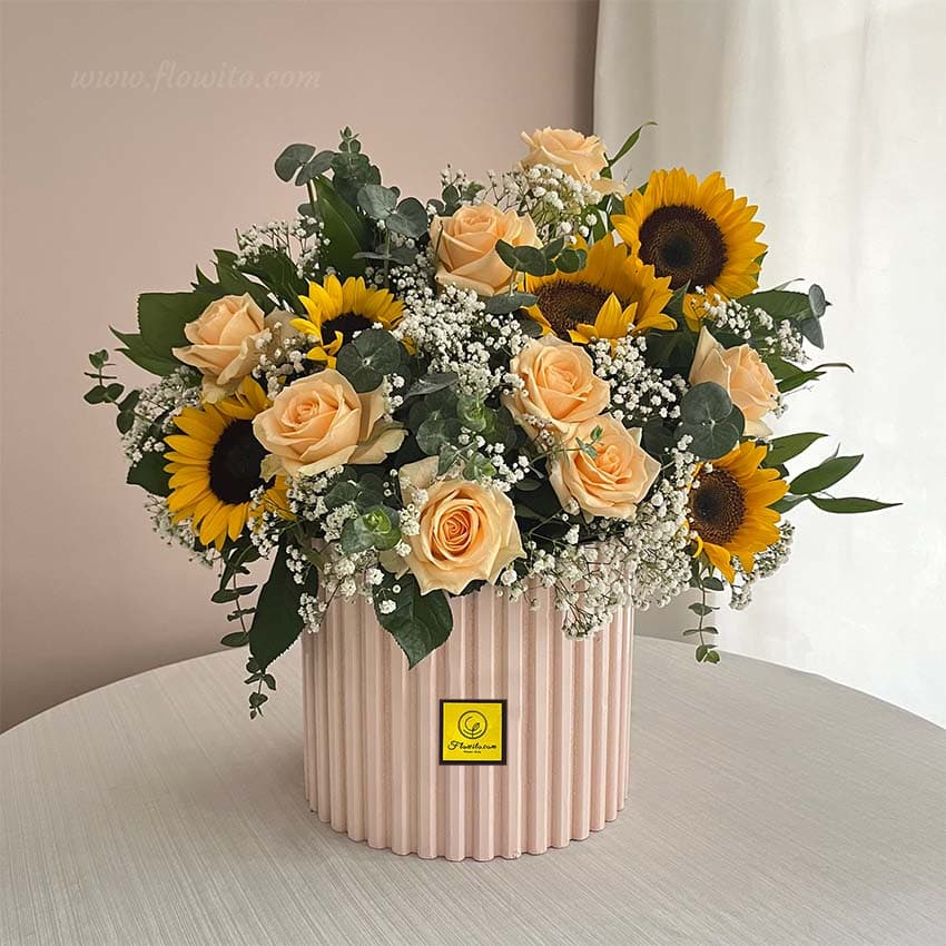باکس گل مدرن کد 95