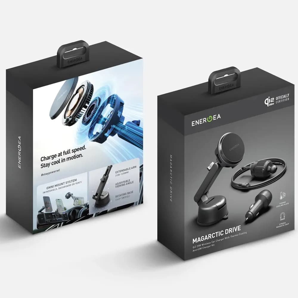 هولدر و شارژر مگ سیف ۲۵ وات همراه با فندکی انرژیا مدل Energea Magarctic Drive — تصویر ۴