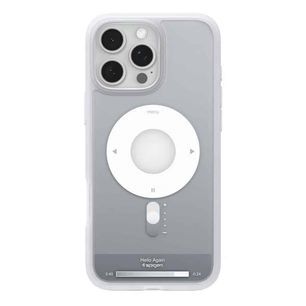 قاب اسپیگن مدل Spigen Ultra Hybrid Classic (MagFit) مناسب برای iPhone 16 Pro Max رنگ طوسی