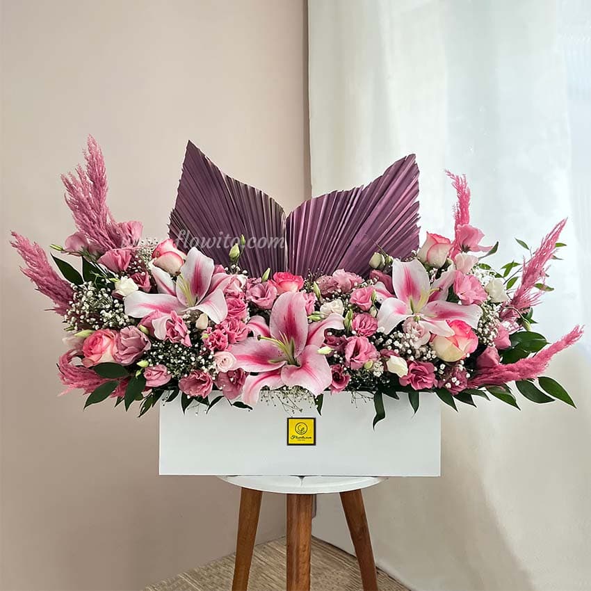 باکس گل بال فرشته کد 72
